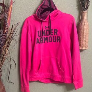 Under Armour Women's Hot Pink Hoodie